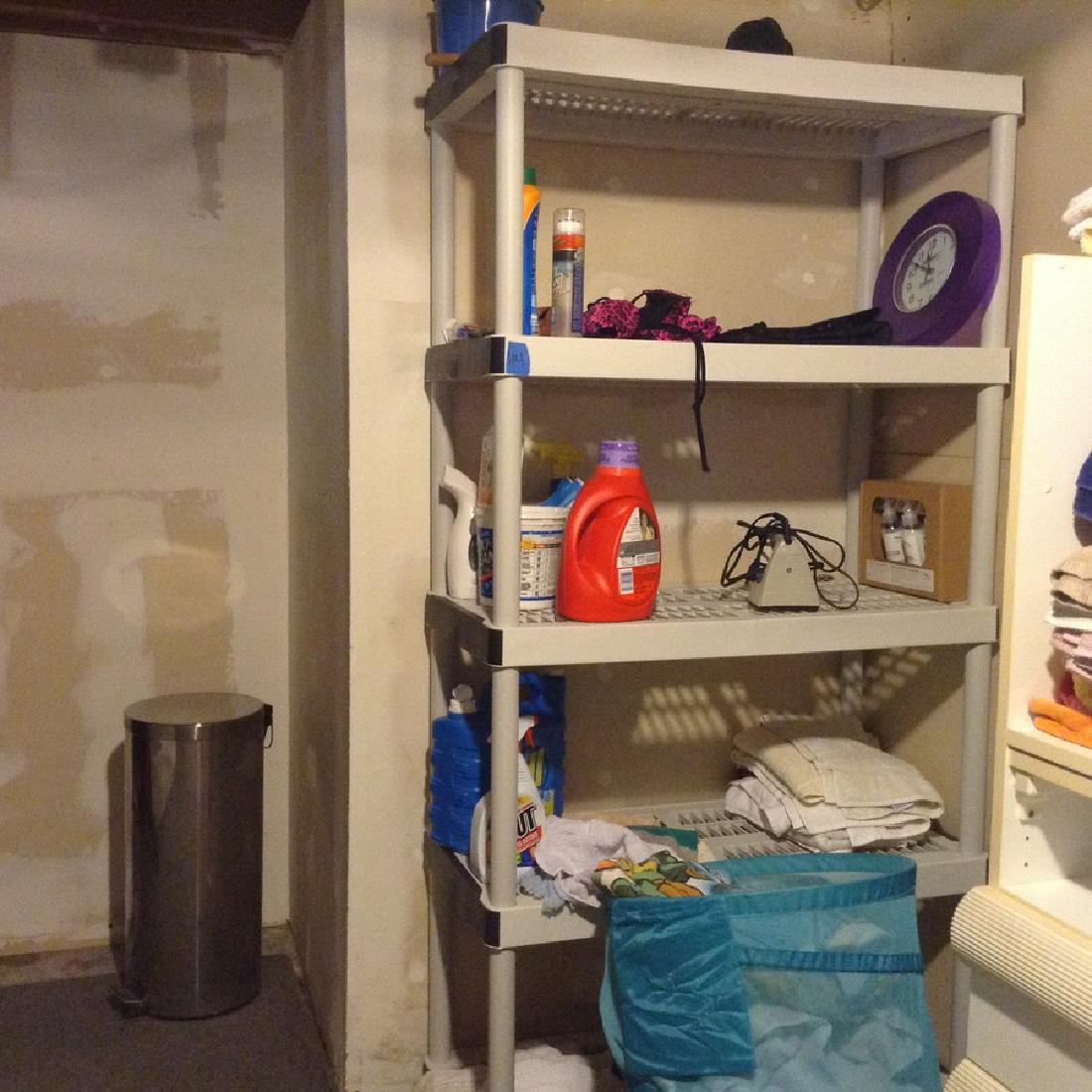 Shelving unit & contents 35 x 73" (1 of 1)