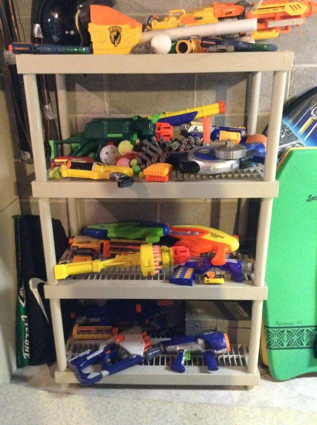 Shelving Unit 36" x 55 1/2" (1 of 1)