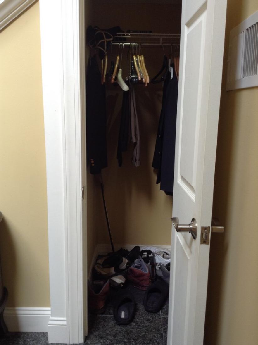 Contents of closet; Jordan Sneakers, coats & more: Contents of closet; Jordan Sneakers, coats & more