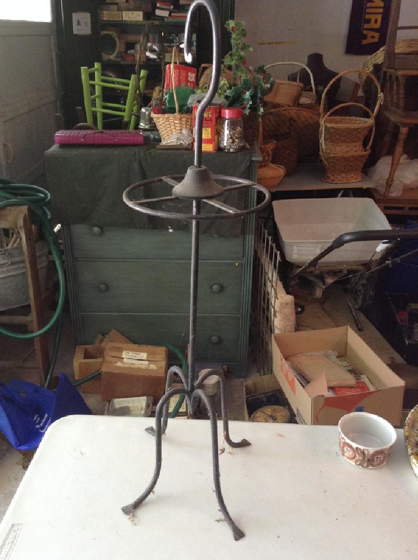 Raw Iron Turn Century Umbrella Stand 30" H: Raw Iron Turn Century Umbrella Stand 30" H