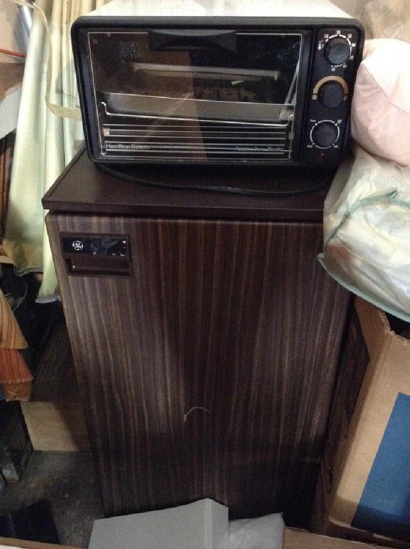 Toaster Oven & GE College size refrigerator: Toaster Oven & GE College size refrigerator