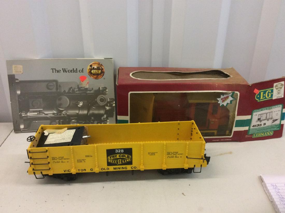 LGB 41355 - Lehmann w/sound: The World of LGB - Book LGB Trains