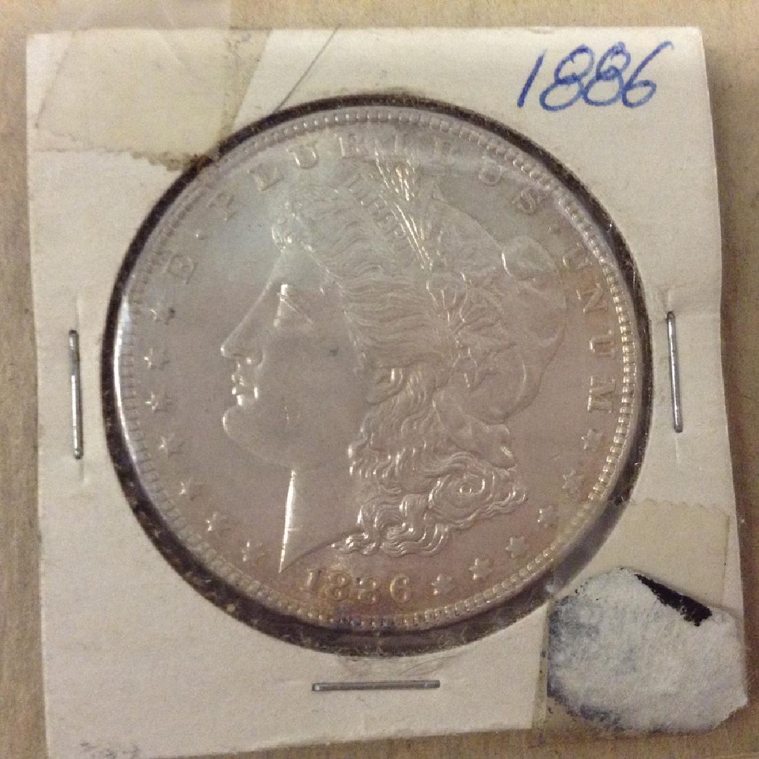 1886 United States one dollar: 1886 United States one dollar