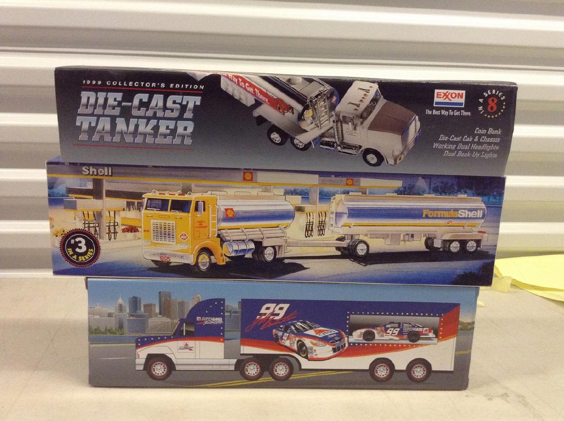 Lot of Three Diecast tanker trucks (1 of 1)