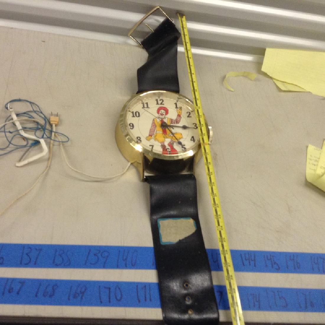Ronald McDonald oversized wrist watch 34" L (1 of 1)
