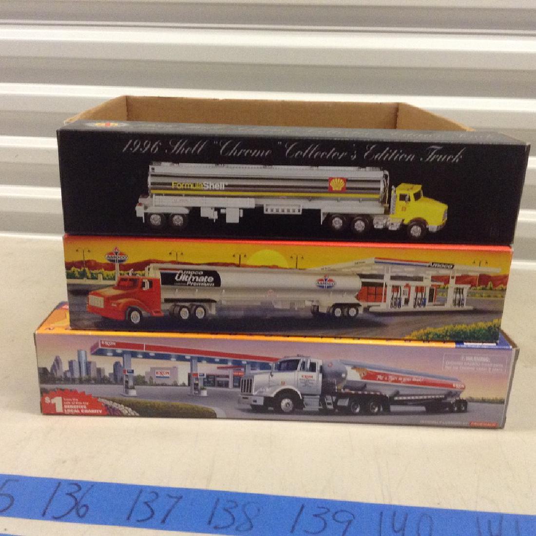 Lot of 3 diecast tanker trucks (1 of 1)