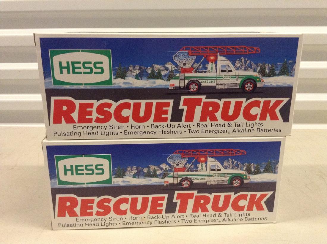 Lot of 2 Hess Trucks (1 of 1)