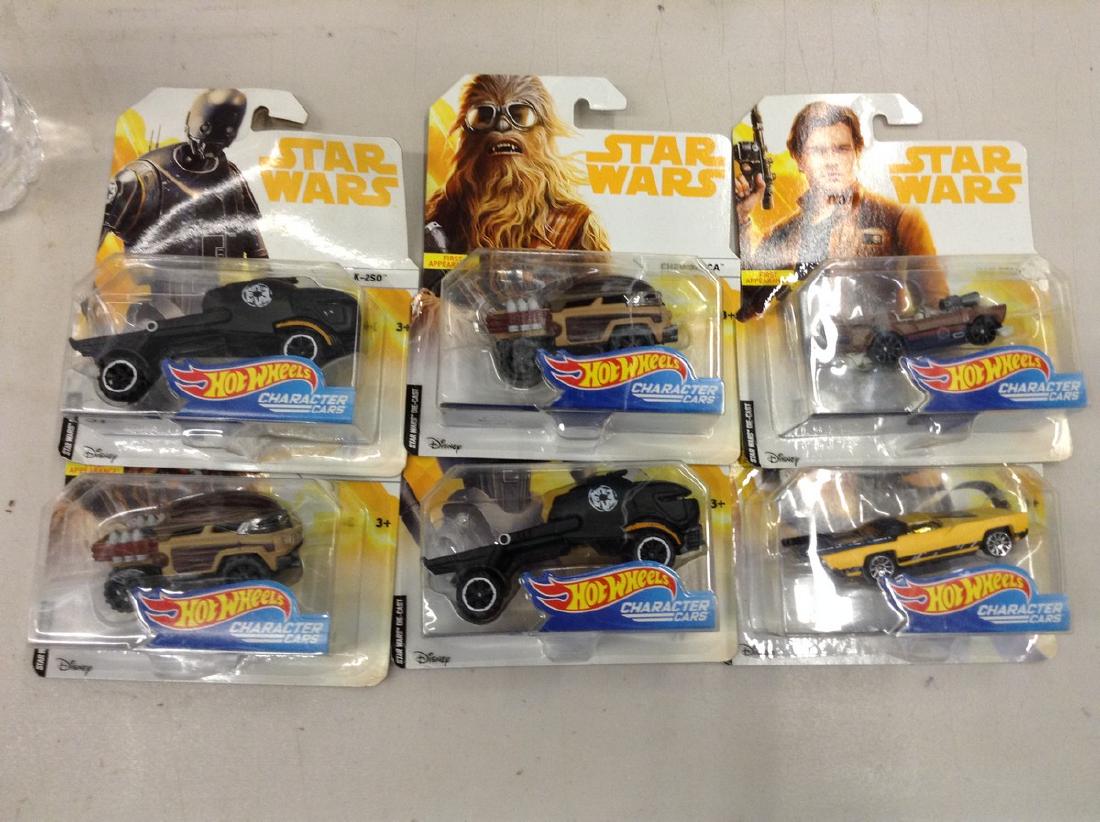 lot of star wars hot wheels character cars (1 of 1)