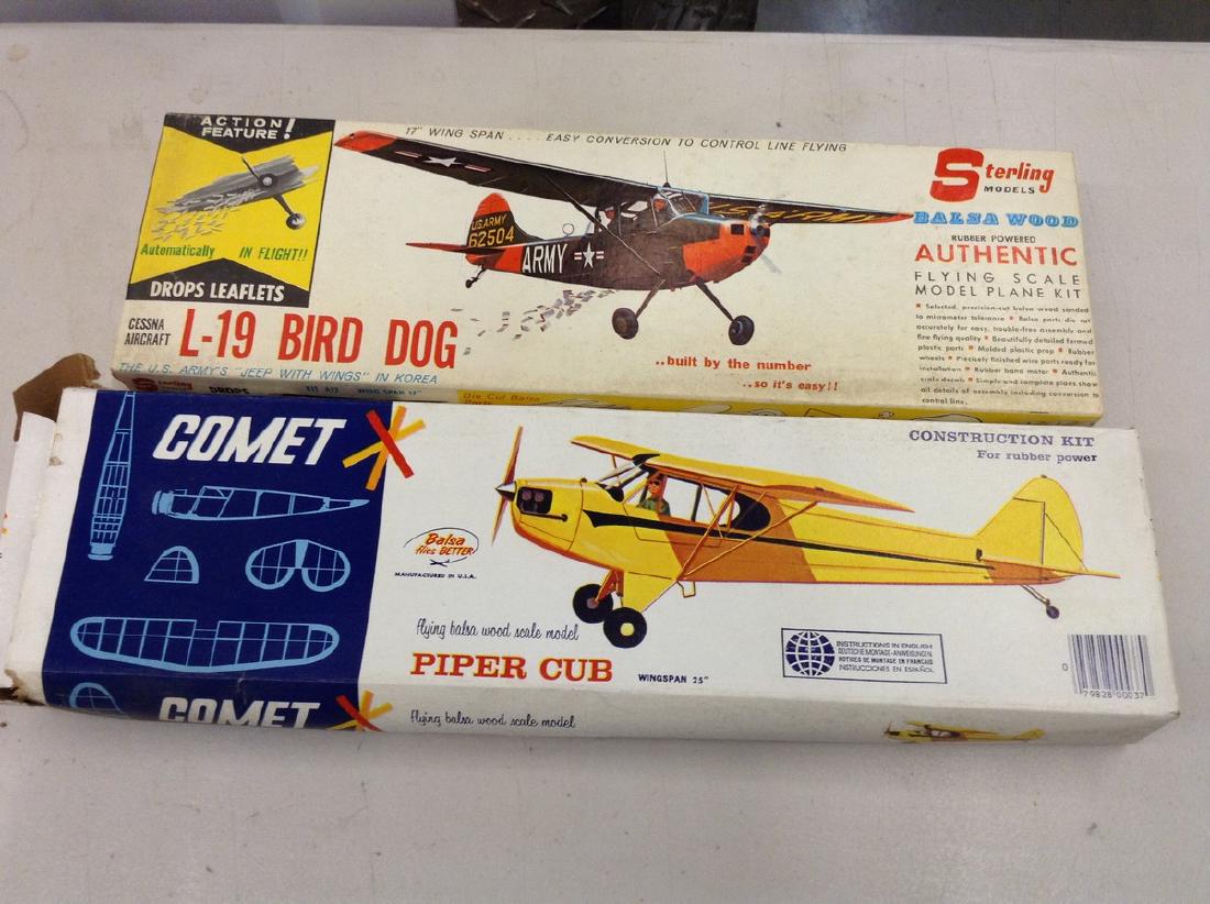 lot of 2 airplane models unbuilt (1 of 1)