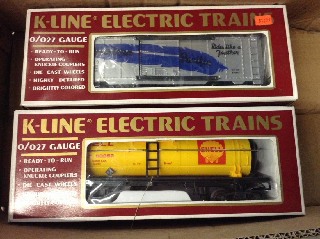 K-Line Electric Train Cars (1 of 1)
