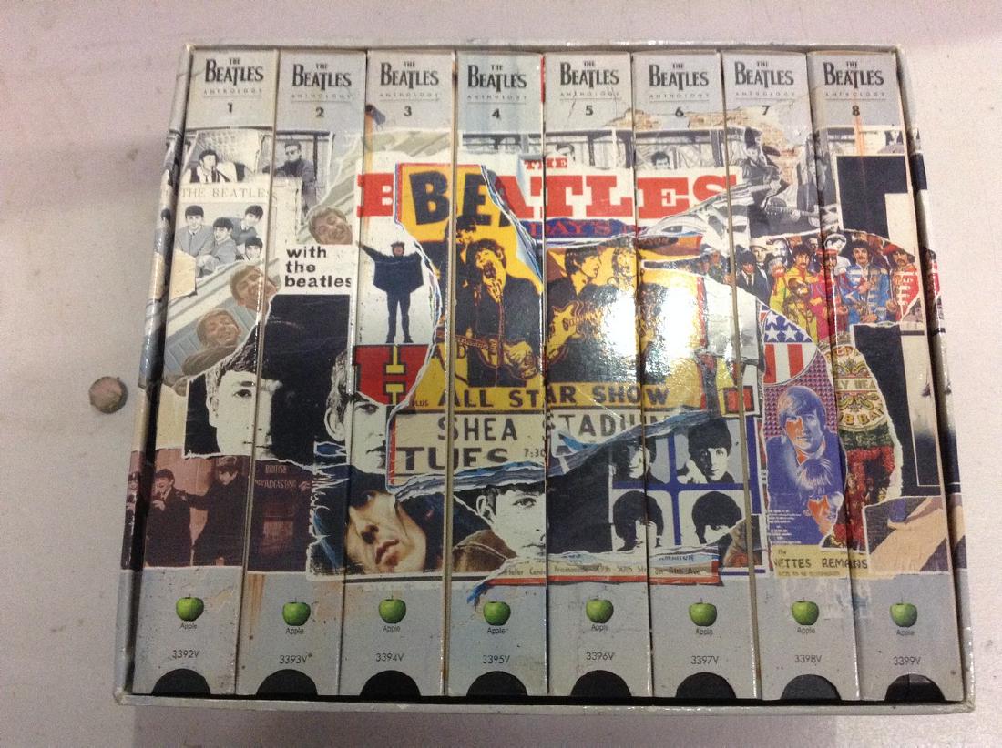 the Beatles anthology complete set VHS tapes (1 of 1)