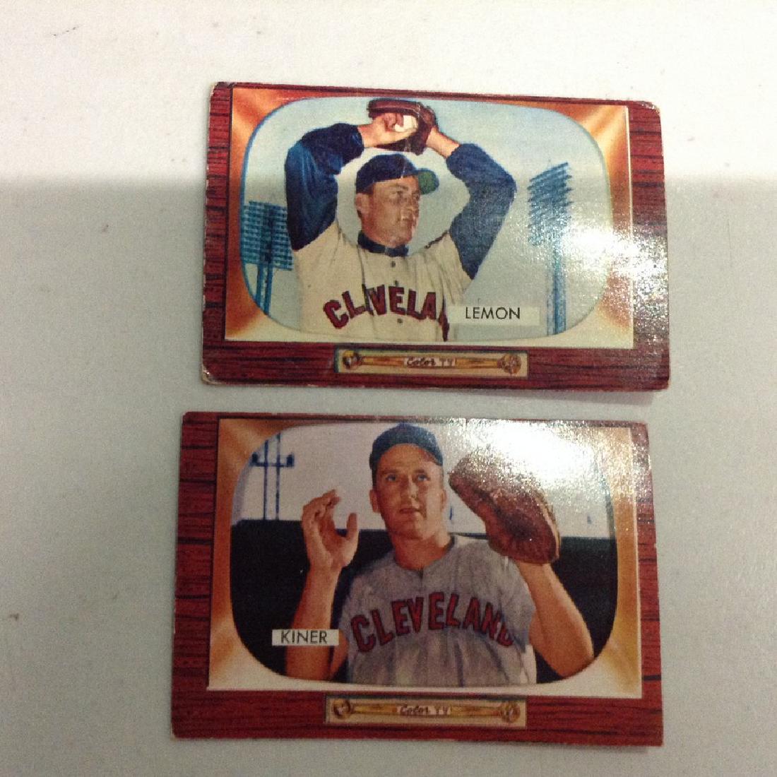 Kiner and Lemon Baseball cards: Kiner and Lemon Baseball cards