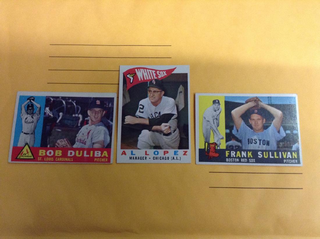 Frank Sullivan, Al Lopez and Bob Duliba cards (1 of 1)