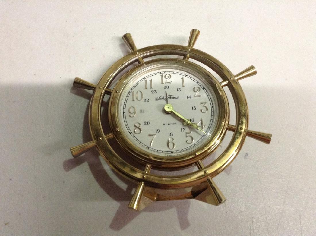 Seth Thomas alarm clock made in Germany (1 of 1)