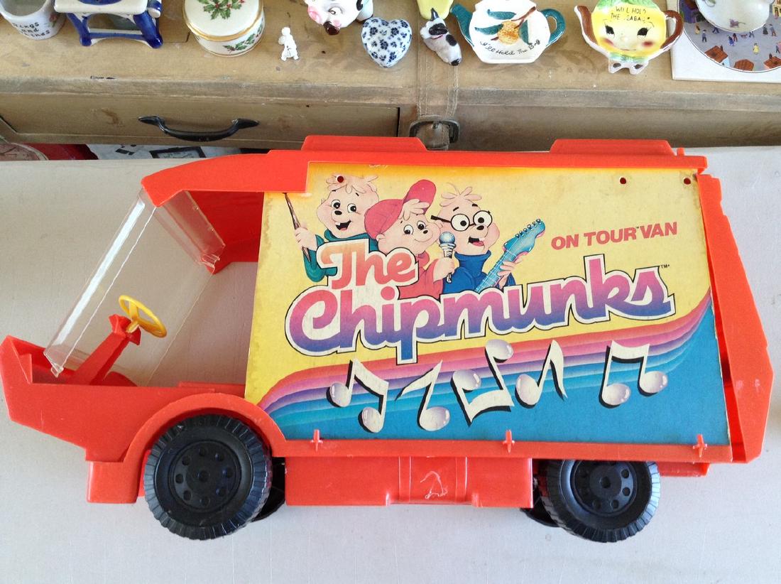 vintage ideals the chipmunk's toy truck: vintage ideals the chipmunk's toy truck