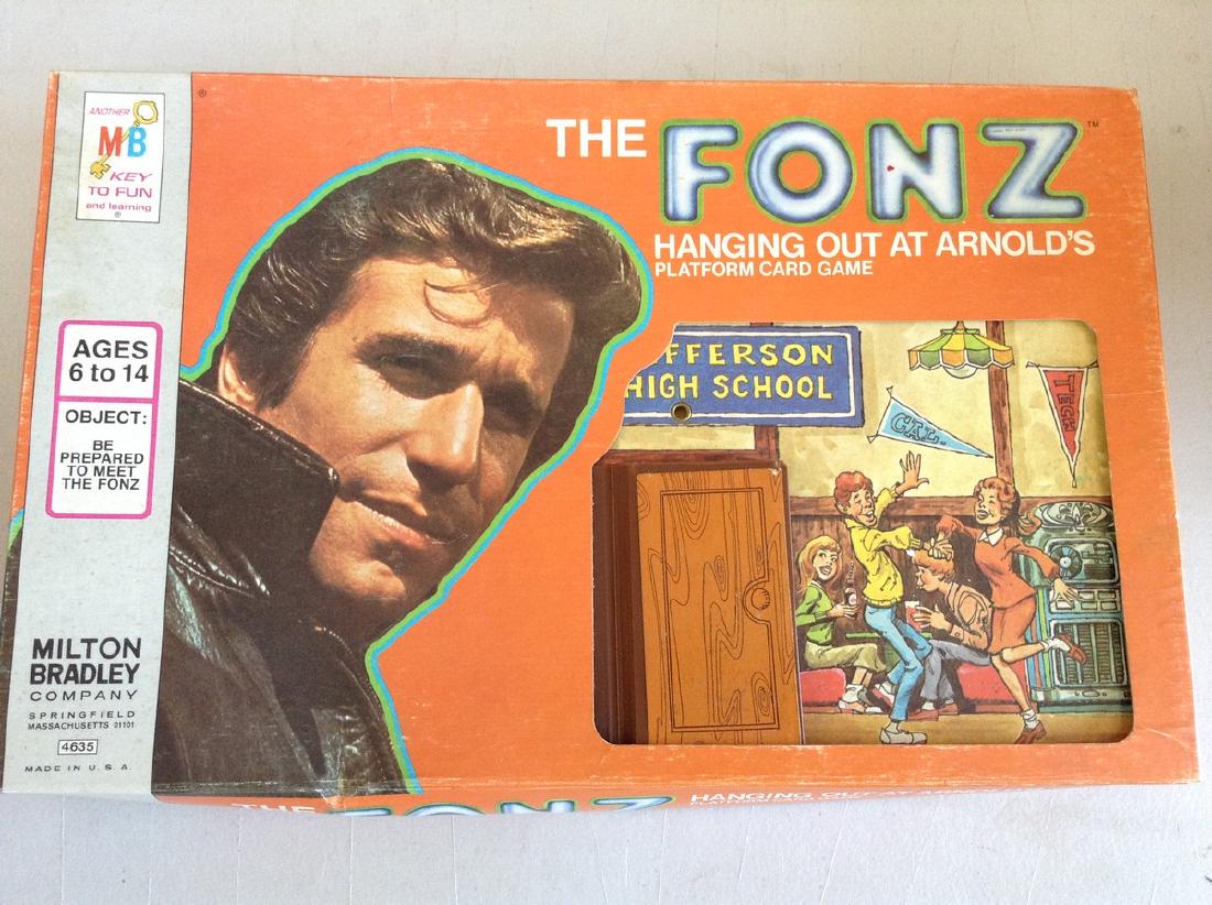 MB-The fonz hang out at Arnold's game: MB-The fonz hang out at Arnold's game