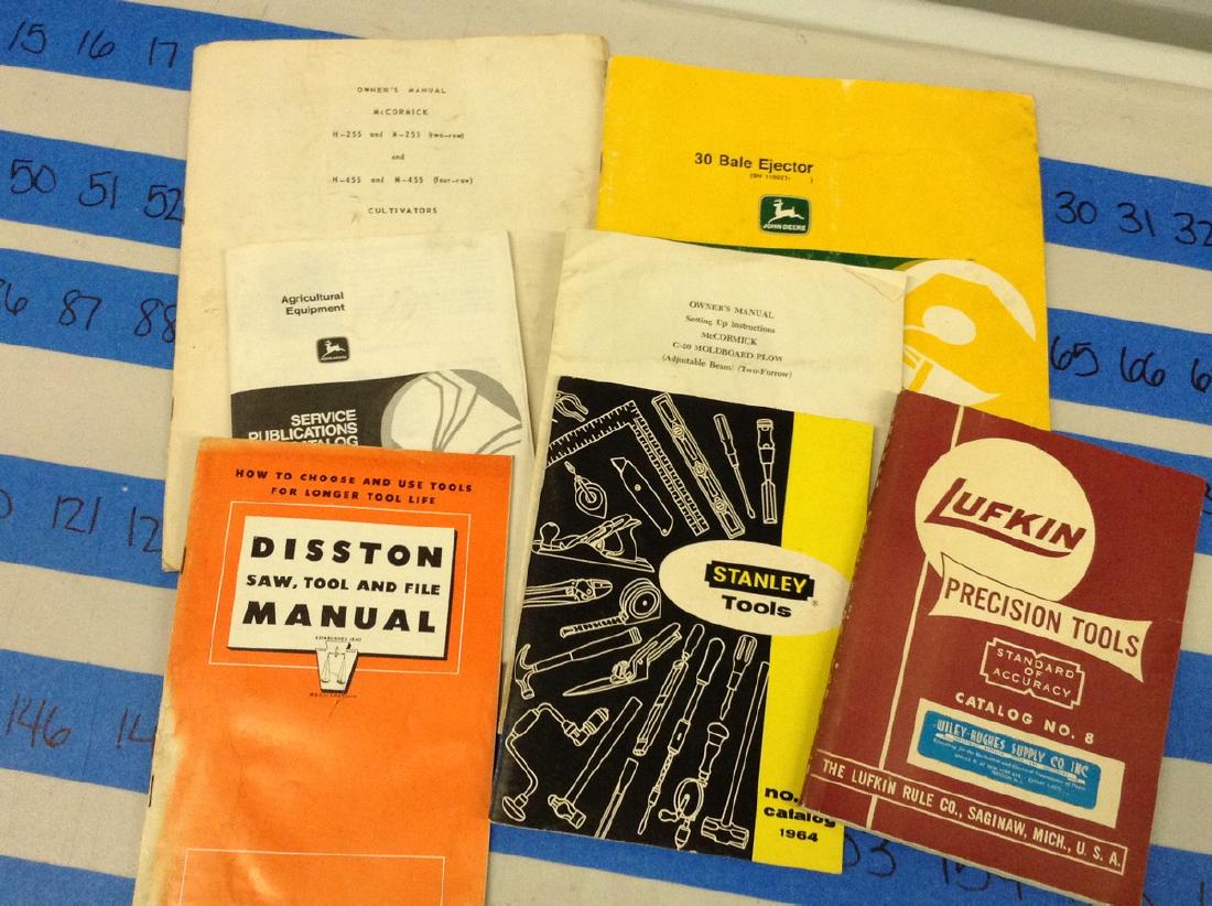 Lot of Misc Vintage Tool Manuals (1 of 1)