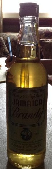 Wray Nephew Jamaica Brandy 1825: Any contents in bottle is Free; You are bidding on the bottle & unbroken tax stamp