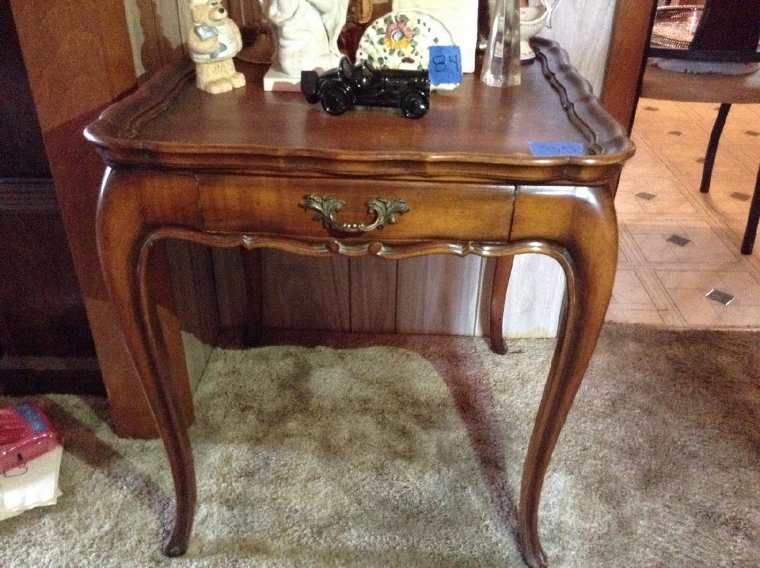 wooden table 23 1/2x 26x 23 1/2: wooden table 23 1/2x 26x 23 1/2