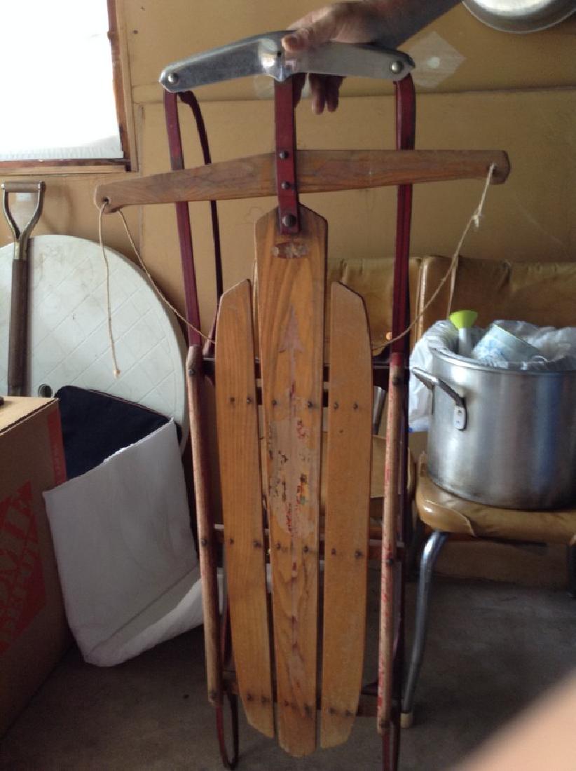 early flexible flyer sled: early flexible flyer sled