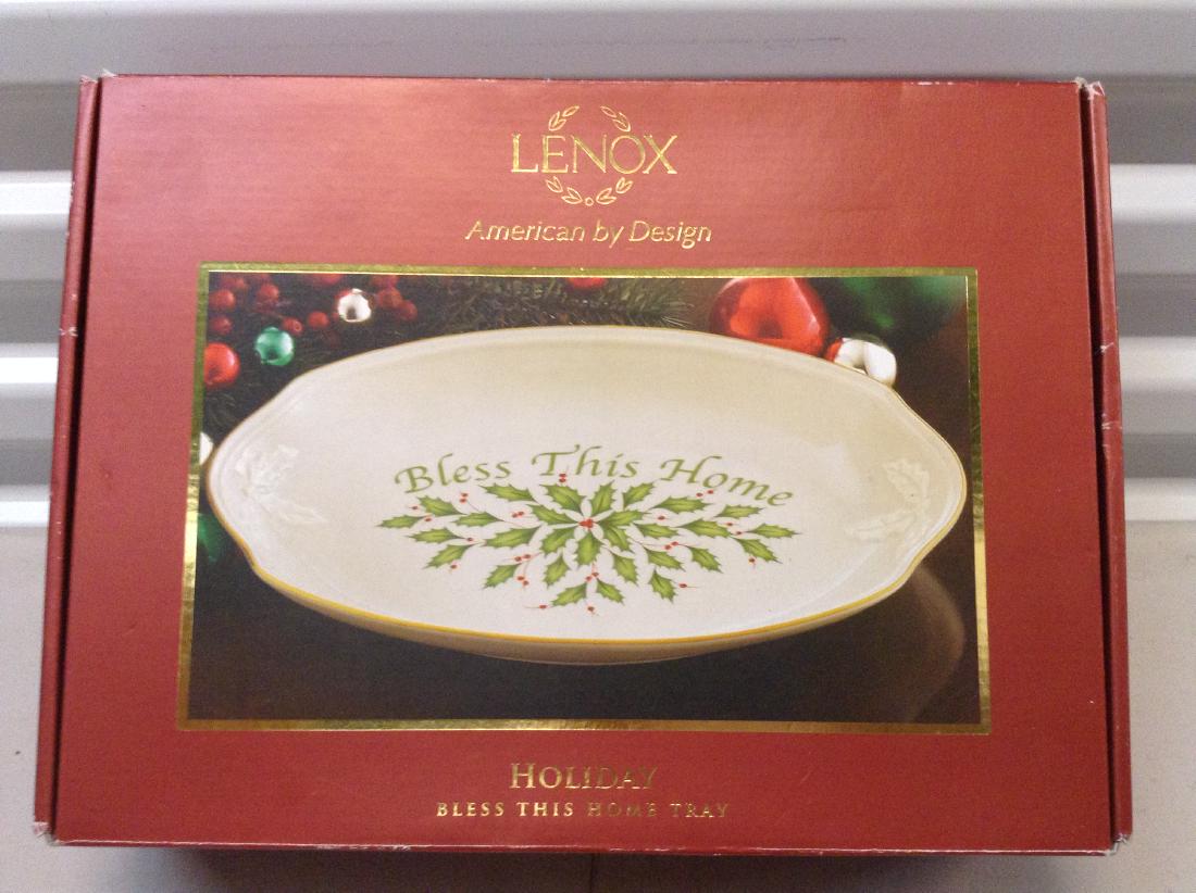 Lenox Holiday Decorative tray: Lenox Holiday Decorative tray