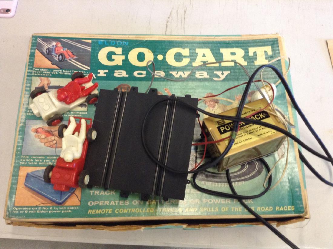 Eldon Go Cart raceway with cars (1 of 1)