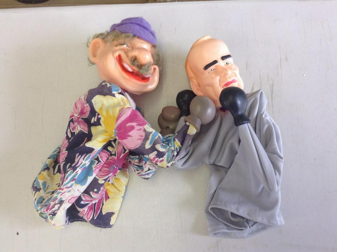 Rojus Vintage Hand boxing puppets: Rojus Vintage Hand boxing puppets