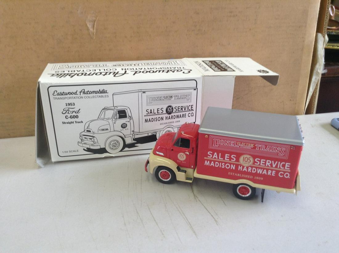 Lionel Eastwood Diecast 1953 Ford C-600 Straight Truck: Lionel Eastwood Diecast 1953 Ford C-600 Straight Truck