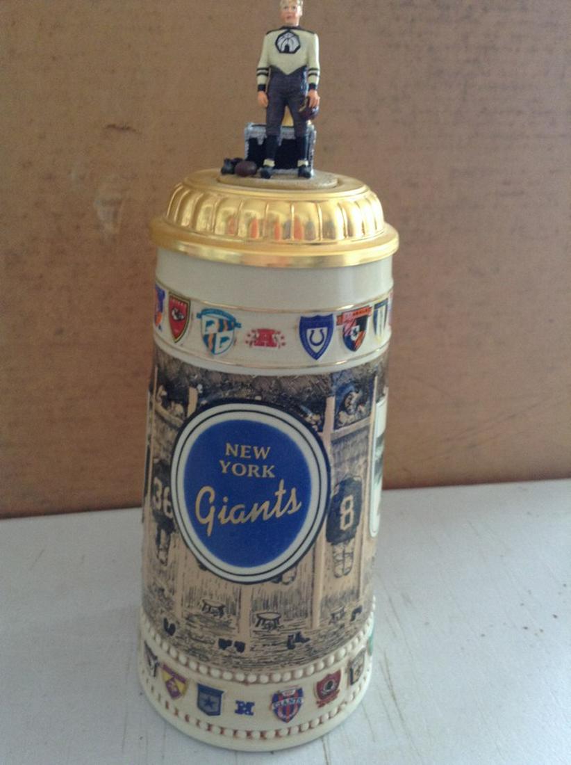 NFL NY Giants beer stein (1 of 1)