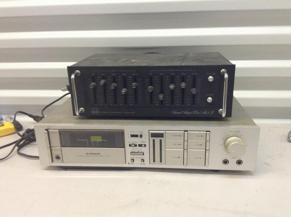 Pioneer cassette and stereo frequency equalizer (1 of 1)