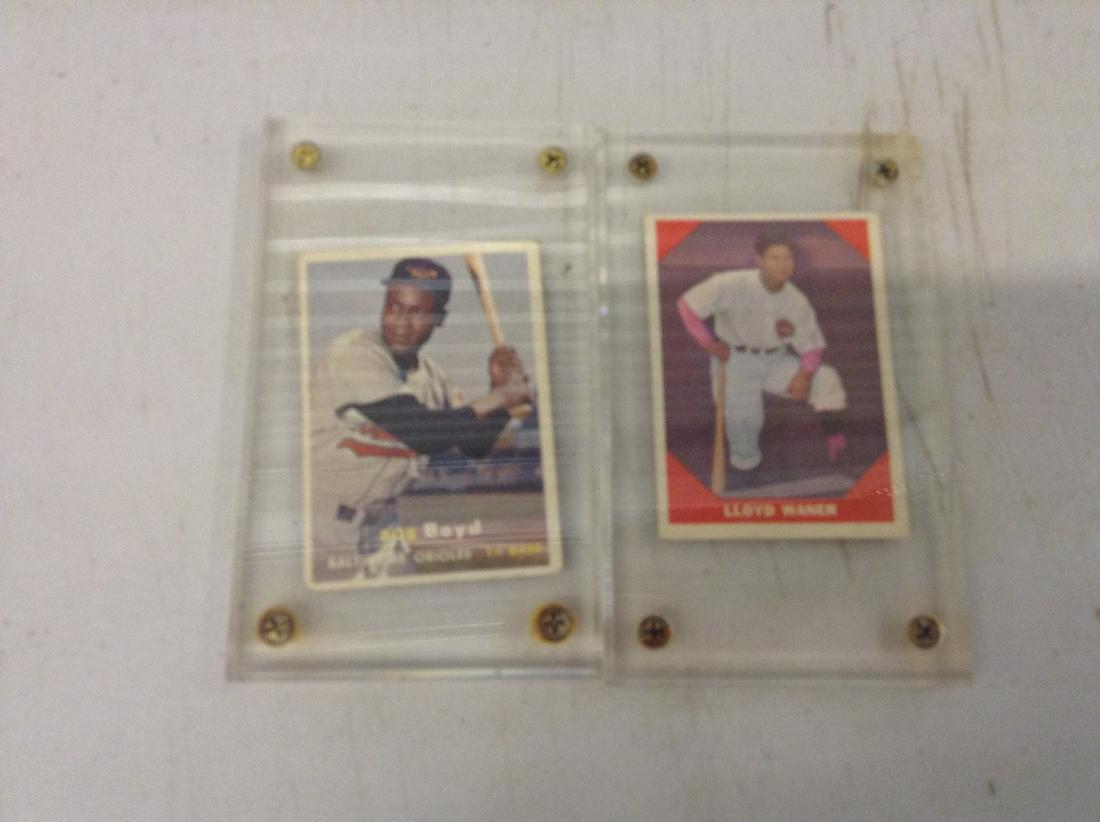 Bob Boyd and Llyod Walker baseball cards (J): Bob Boyd and Llyod Walker baseball cards (J)