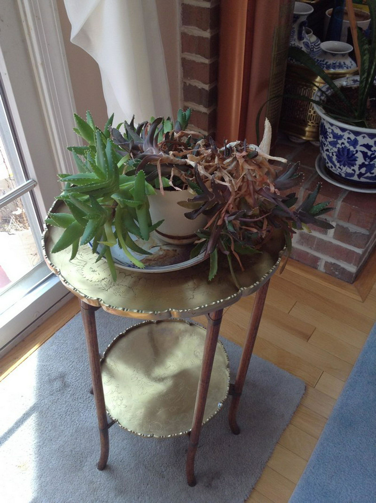 vintage side table tray 22 1/2x 16 (1 of 1)