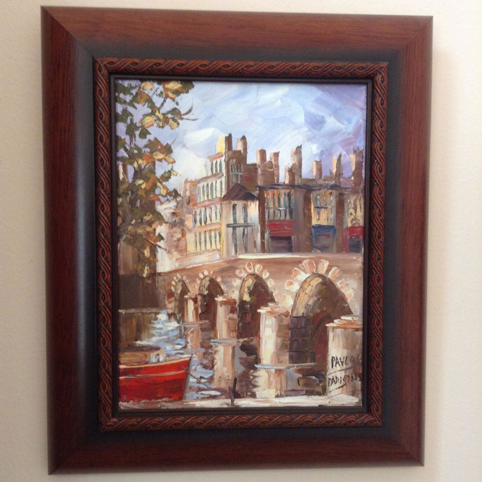 Pavlos Paris 2003 oil on canvas 8x10 (1 of 1)