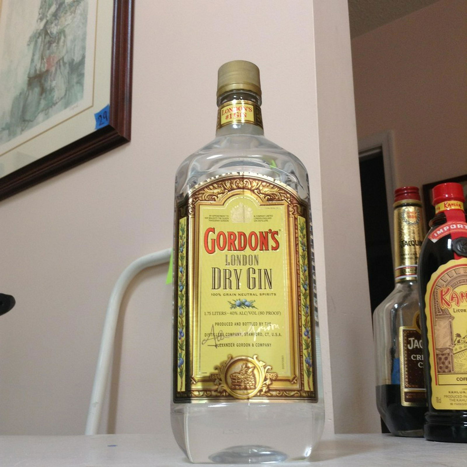 Gordon's London Dry Gin 1/75 liters (1 of 1)