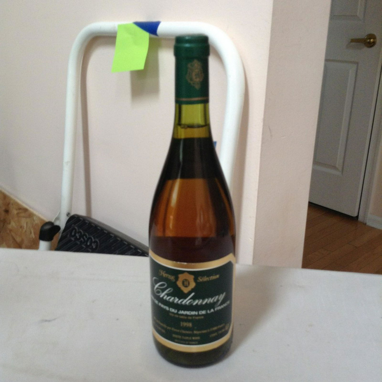 1998 Chardonnay vin de pays du jardin de la France (1 of 1)