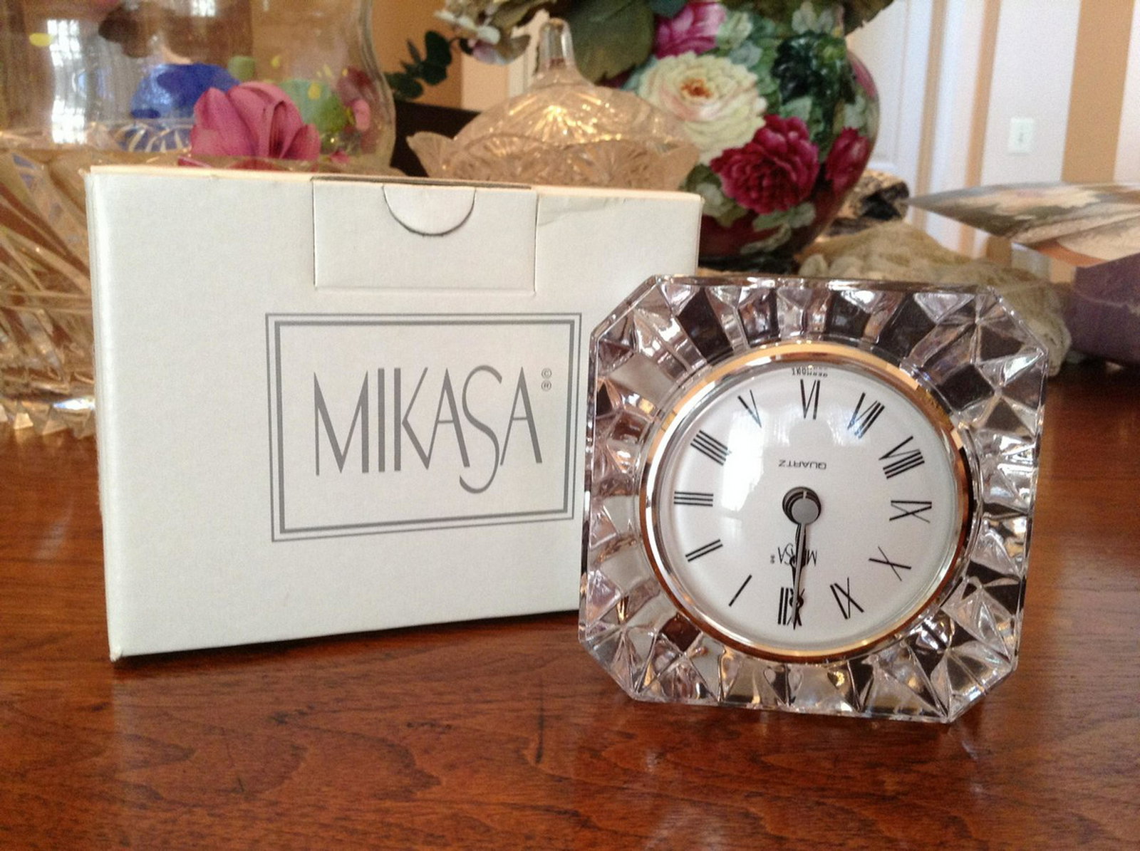 Mikasa Quartz West Minster Small Clock: Mikasa Quartz West Minster Small Clock