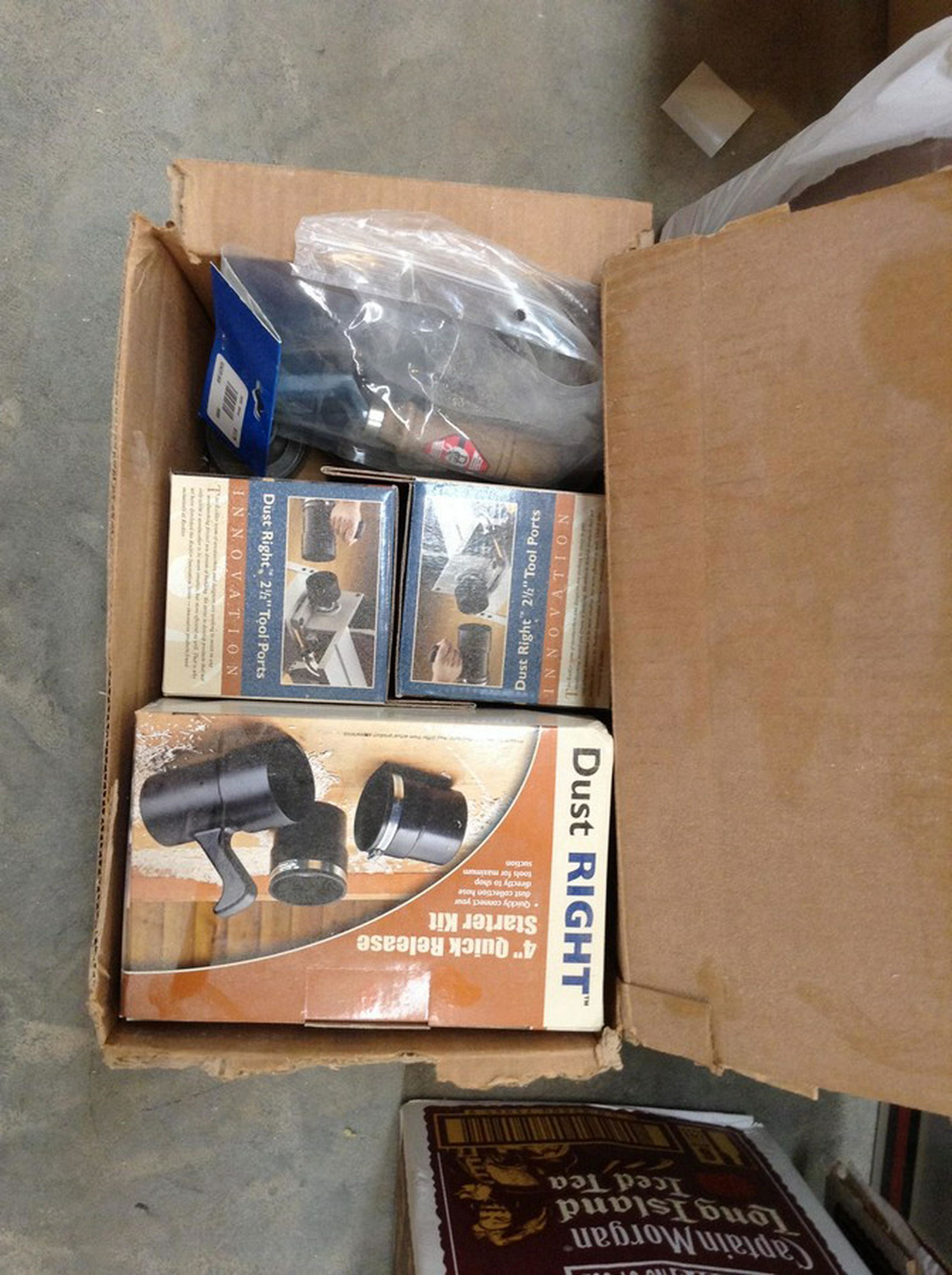 4 inch 21/2" dust right collection system new in the (1 of 1)