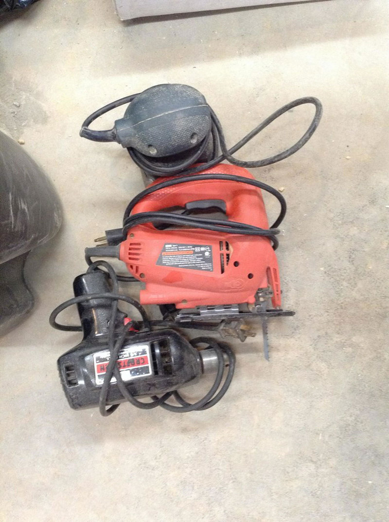 jig saw sander and drill electric (1 of 1)