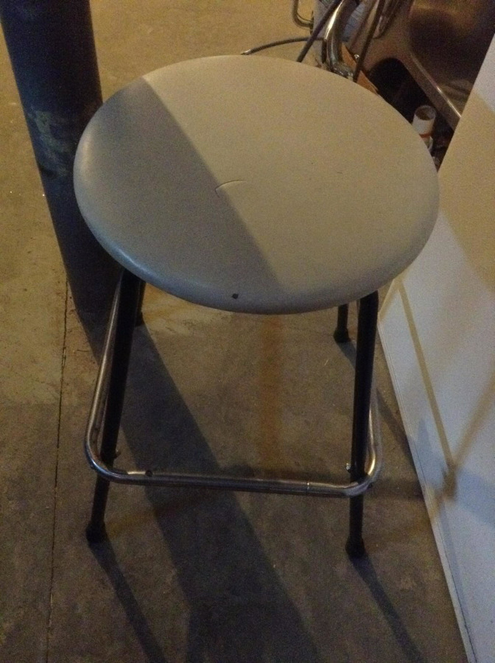 shop stool: shop stool