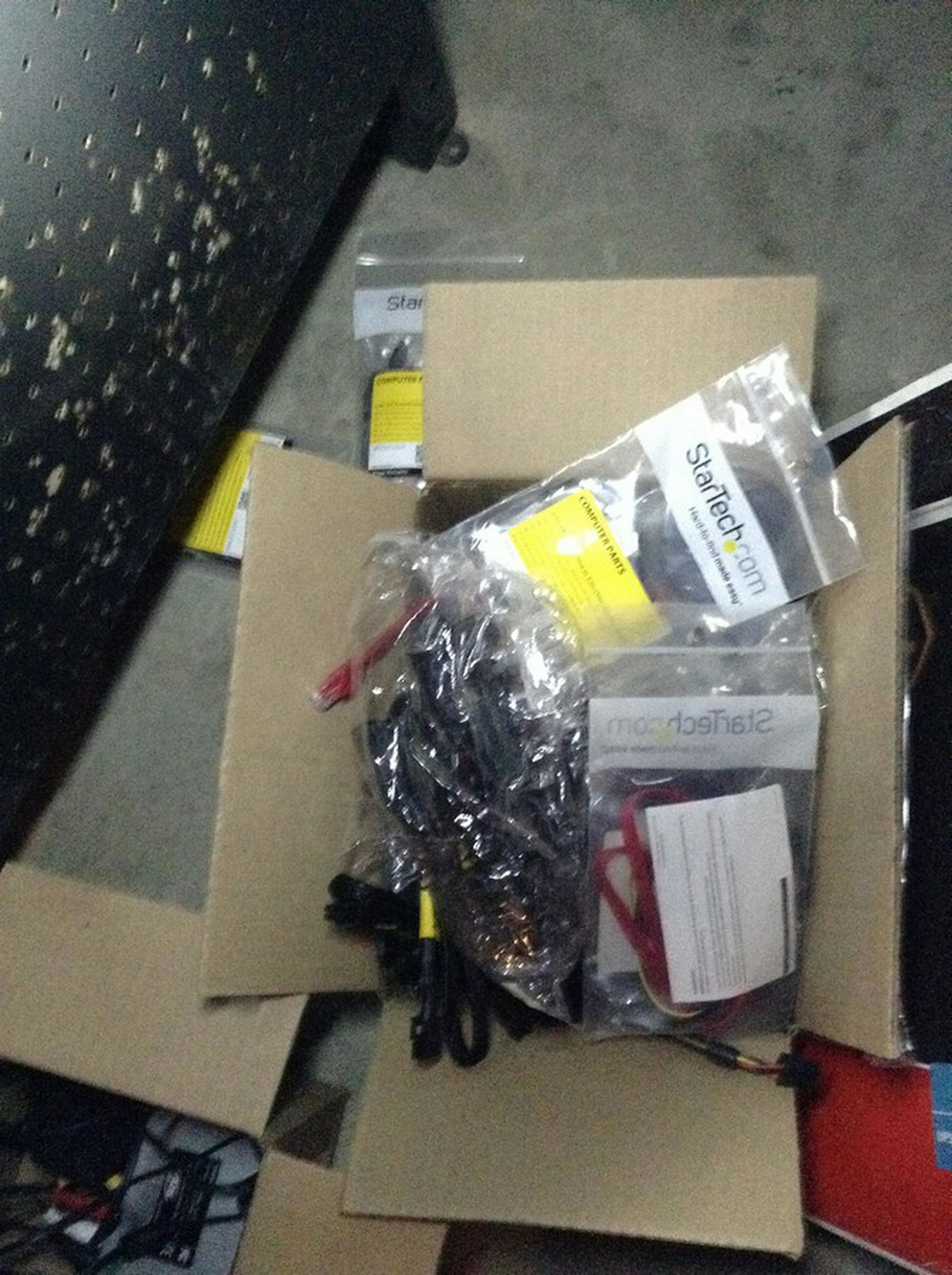box full of new computer wiring (1 of 1)