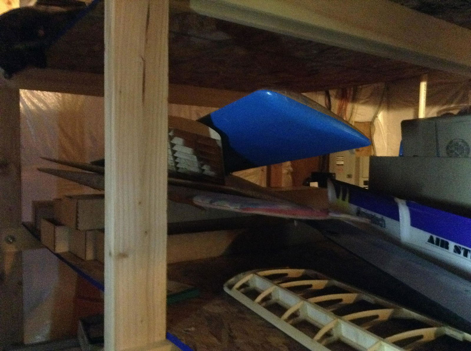 built and unbuilt remote control airplane model kits (1 of 1)