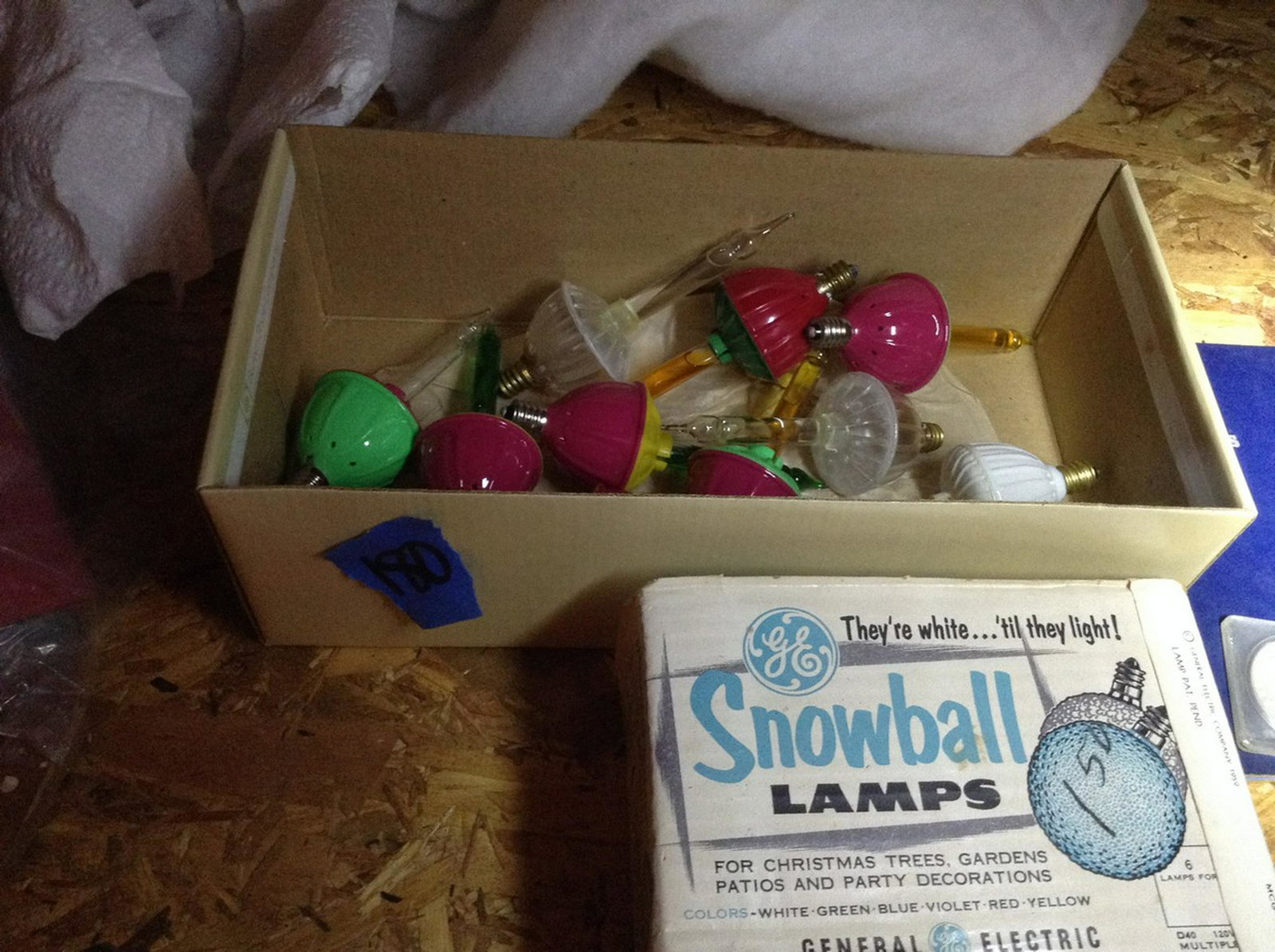 vintage Christmas lights: vintage Christmas lights