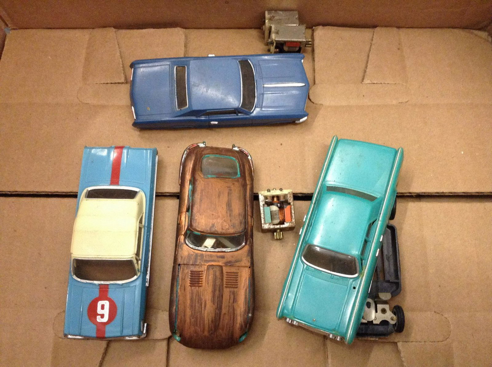 Ideal Motorific battery powered race cars: Ideal Motorific battery powered race cars