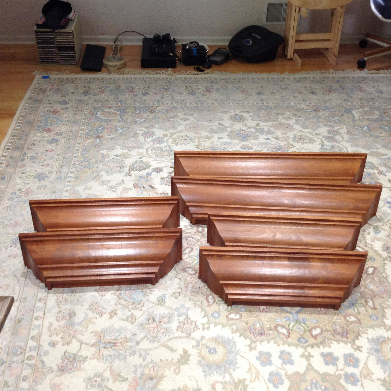 large amount of shelving units (1 of 1)