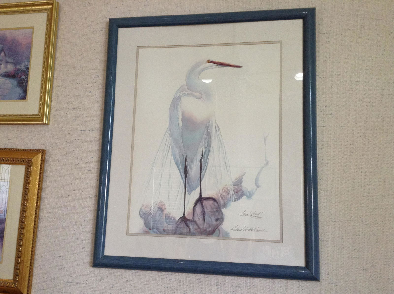 Great Egret signed by Richard Williams numbered 242/500 (1 of 1)