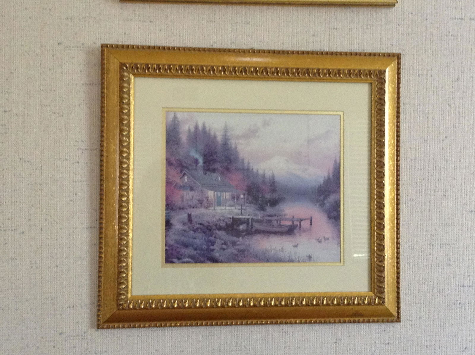 The End of a Perfect Day Thomas Kinkade 20x22: The End of a Perfect Day Thomas Kinkade 20x22