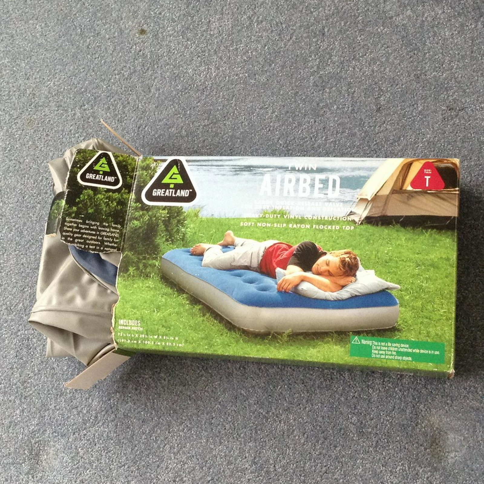 Greatland Twin Airbed: Greatland Twin Airbed