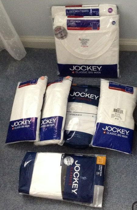 Jockey 2X shirts, 3X underwear and XL (1 of 1)