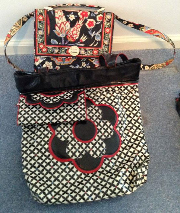 Vera bardley lot of two bags and wallet (1 of 1)