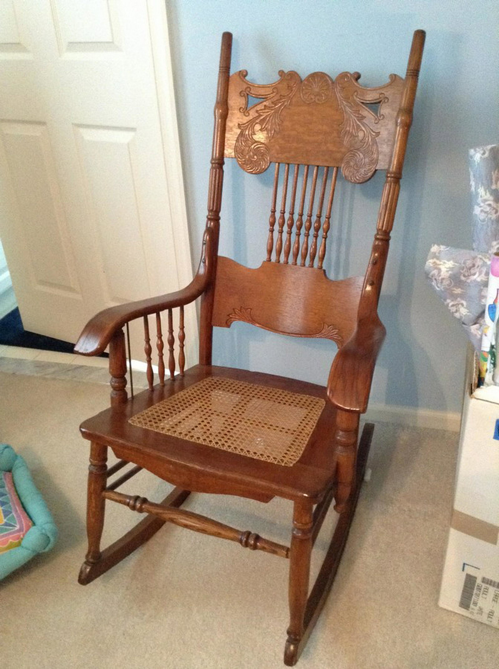 vintage rocking chair: vintage rocking chair